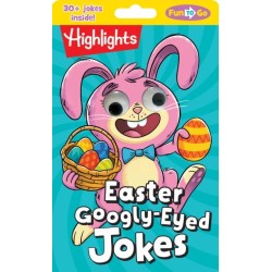 Easter Googly-Eyed Jokes: Easter Googly-Eyed Jokes (Highlights Fun to Go) Laugh-Out-Loud Kids Joke Book, Interactive Kids Activity Book for Easter Baskets, Perfect for Kids 6 and Up