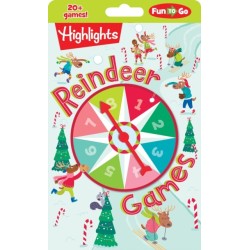Reindeer Games: Christmas Activity Book for Kids with Over 20 Christmas Puzzles and Christmas Games for Hours of Holiday Fun On the Go