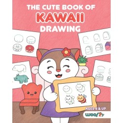 The Cute Book of Kawaii Drawing: How to Draw 365 Cute Things, Step by Step (Fun gifts for kids- cute things to draw- adorable manga pictures and Japanese art)