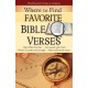 Where to Find Favorite Bible Verses