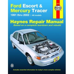 Ford Escort & Mercury Tracer (1991-2002) Haynes Repair Manual (USA)