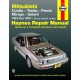 Mitsubishi Cordia, Tredia, Galant, Precis & Mirage (1983-1993) Haynes Repair Manual (USA)