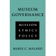 Museum Governance: Mission, Ethics, Policy