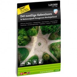 Det nordlige København & Nationalpark Kongernes Nordsjælland 1:25 000
