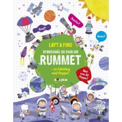 Løft og find: Spørgsmål og svar om rummet: en faktabog med flapper