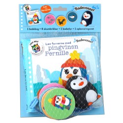 Badevenner - Lær farverne med pingvinen Pernille