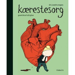 Kærestesorg - postkortdigte: KØB SEKS STK. i DISPLAY: 978-87-7085-622-5