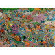 Jan Van Haasteren Puslespil Blomsterparade 1000 Brikker