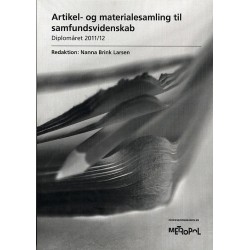 Artikel- og materialesamling til Samfundsvidenskab, diplomåret: 2011/12