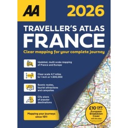 AA Traveller’s Atlas France 2026