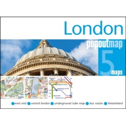London PopOut Map: Pocket-size, pop up city map of London