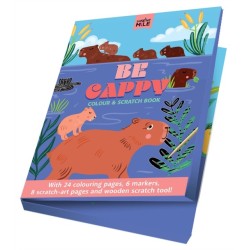 Be Cappy Colour and Scratch Book: Colour & Scratch Book