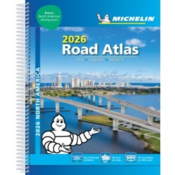 USA Canada Mexico - 2026 Road Atlas (A4-Spiral)