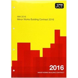 JCT:Minor Works Building Contract 2016 (MW)