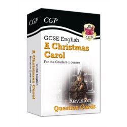GCSE English - A Christmas Carol Revision Question Cards