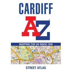 Cardiff A-Z Street Atlas: Accurate Street Map for Easy Navigation