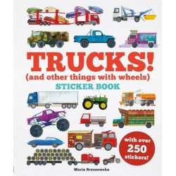 Trucks! Sticker Book: (And Other Things With Wheels)
