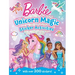 Barbie Unicorn Magic Sticker Activity Book