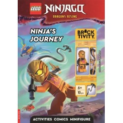 LEGO® NINJAGO®: Ninja's Journey Activity Book (with Arin minifigure and accessories)