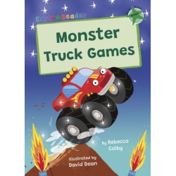 Monster Truck Games: (Green Early Reader)
