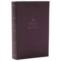 NKJV Compact Paragraph-Style Bible w/ 43,000 Cross References, Purple Softcover, Red Letter, Comfort Print: Holy Bible, New King James Version: Holy Bible, New King James Version