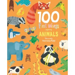 100 First Words Exploring Animals (Cased)