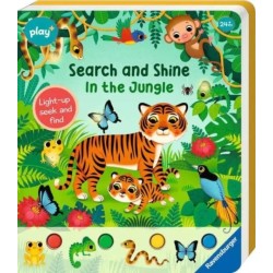 Ravensburger Play+ Infant & Toddler - Search and Shine In the Jungle: Light-up, seek and find