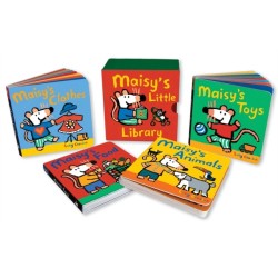 Maisy's Little Library: The perfect baby and toddler Christmas gift, a cute first words collection of board books about toys, food, clothing and animals