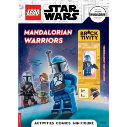 LEGO® Star Wars™: Mandalorian Warriors Activity Book (with Mandalorian Fleet Commander LEGO minifigure)