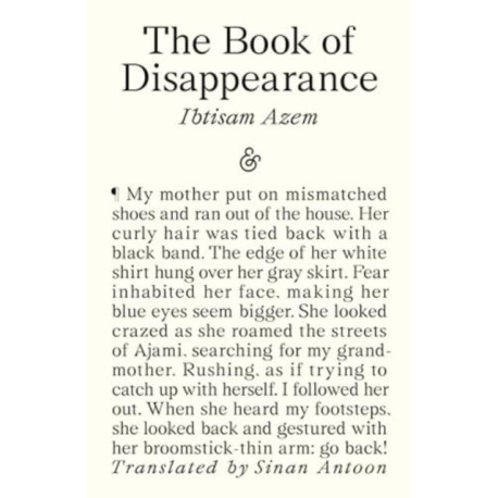 The Book of Disappearance