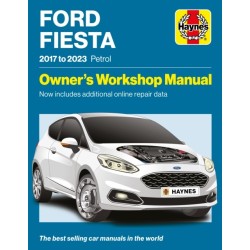 Ford Fiesta 2017 to 2023 Petrol: Owners Workshop Manual - Now includes additional online repair data