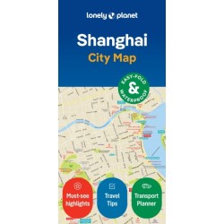 Lonely Planet Shanghai City Map