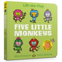 Five Little Monkeys: Lift-the-Flap