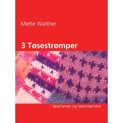 3 Tøsestrømper: i tøsefarver og tøsemønstre