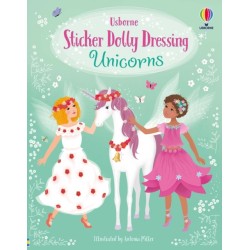 Sticker Dolly Dressing Unicorns