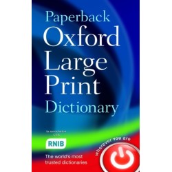 Paperback Oxford Large Print Dictionary