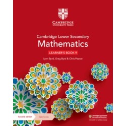 Cambridge Lower Secondary Mathematics Learner's Book 9 with Digital Access (1 Year)