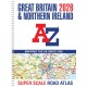 Great Britain A-Z Super Scale Road Atlas 2026 (A3 Spiral): Easy to Read Map of Great Britain in A3 Size with Spiral Binding