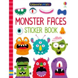 Monster Faces Sticker Book