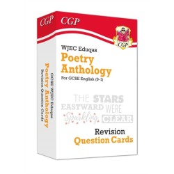 GCSE English WJEC Eduqas Poetry Anthology Revision Question Cards (For exams in 2026)