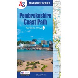 Pembrokeshire Coast Path: With Ordnance Survey Mapping