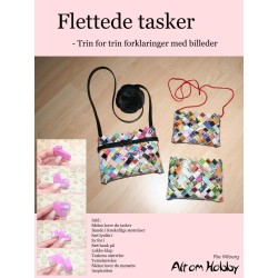 Flettede tasker - Trin for trin forklaringer med billeder