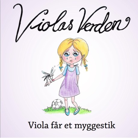 Viola får et myggestik