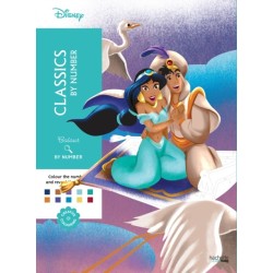 Mystery Colouring - Classics by Number: Reveal iconic Disney characters with colour by number