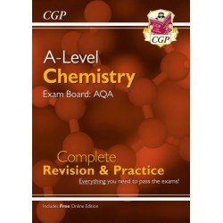 A-Level Chemistry: AQA Year 1 & 2 Complete Revision & Practice with Online Edition