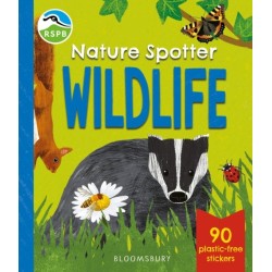 RSPB Nature Spotter: Wildlife: A children's sticker guidebook to over 60 birds, bugs, mammals and more
