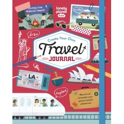Lonely Planet Kids Create Your Own Travel Journal: Fun Fill-In Book with Games, Prompts & Activities to Record Vacation Memories