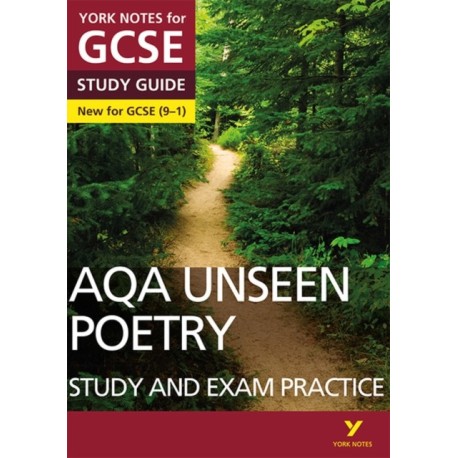 AQA English Literature Unseen Poetry Study and Exam Practice York Notes GCSE - for 2026, 2027 exams: York Notes Series