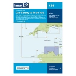 Imray Chart C34: Cap d'Erquy to Ile de Batz