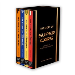 The Story of Supercars Gift Set: A Tribute to Four Automotive Icons